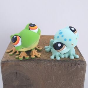 Littlest Pet Shop LPS Frog #264 Gecko #2212